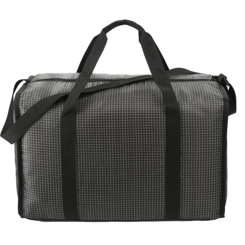 Custom Grid Boxy Duffle Bag - 8