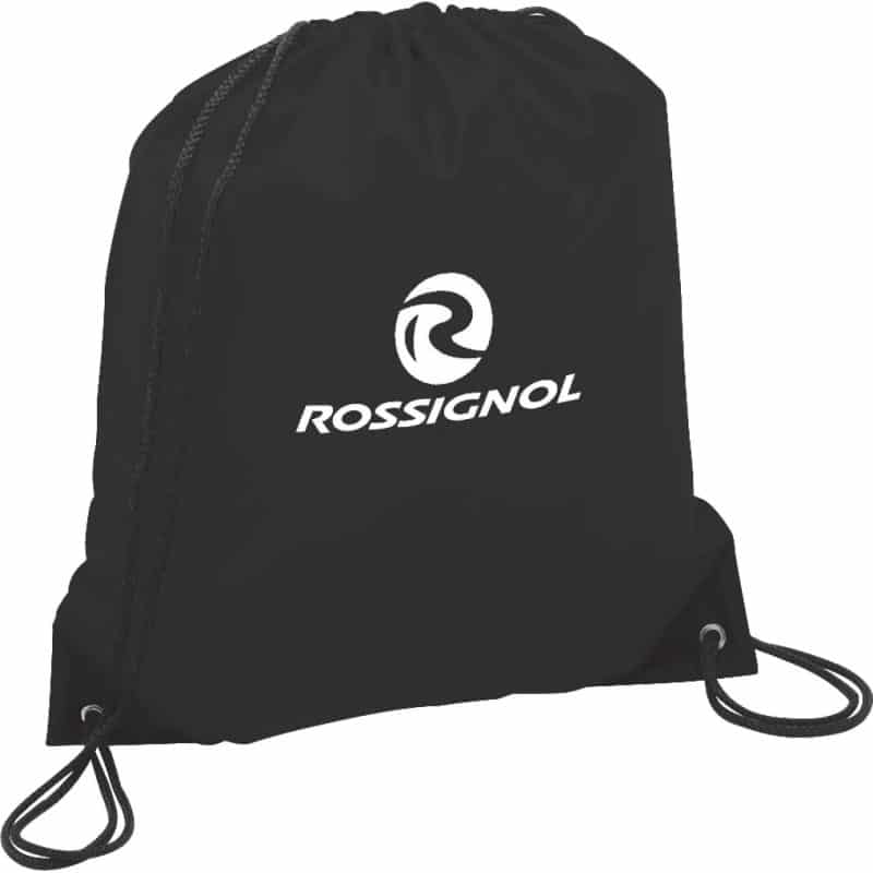 Custom Oriole Polyester Drawstring Bag - 5