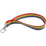 Custom Rainbow Recycled Wrist Lanyard - 4