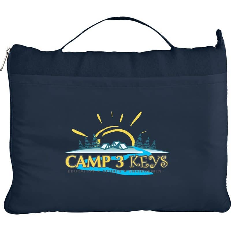 Custom Roam Fleece Travel Blanket - 4