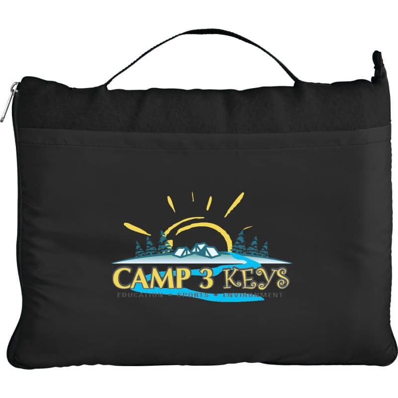 Custom Roam Fleece Travel Blanket