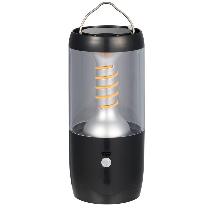 Custom Spiral Filament 80 Lumen Rechargeable Lantern - 8