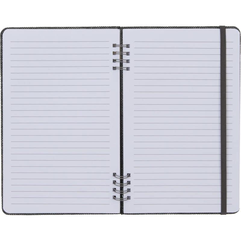 Custom 5'' x 7'' Vila Recycled Spiral Notebook - 7