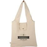 Custom Organic 8oz Cotton Packable Tote - 2