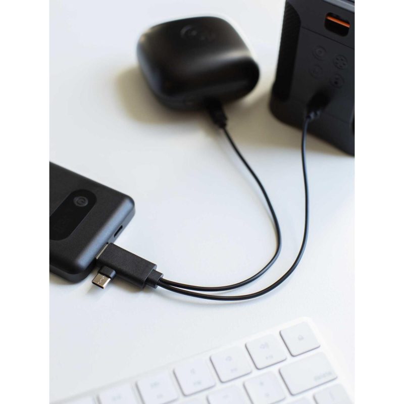 Custom 5-in-1 Recycled Long Charging Cable - 8