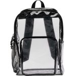 Custom Lucent Deluxe Clear PVC Backpack - 6