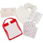 Custom 21-Piece First Aid Kit with Recycled Case - 1