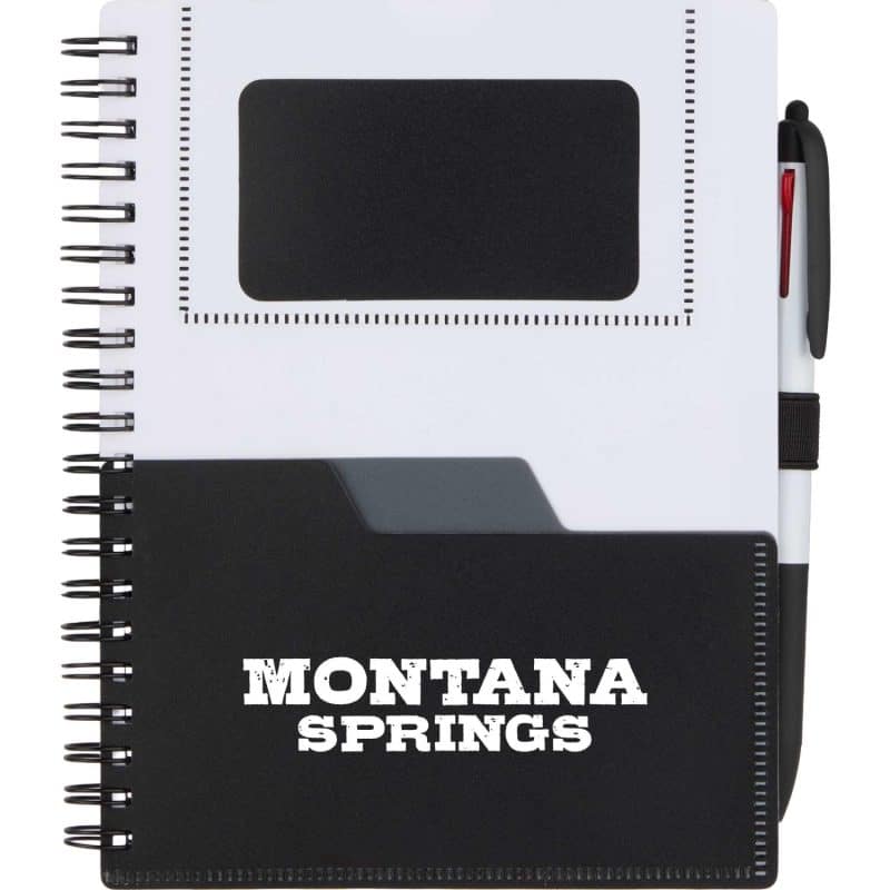 Custom 5" x 7" FSC® Recycled Stash Spiral Notebook - 2
