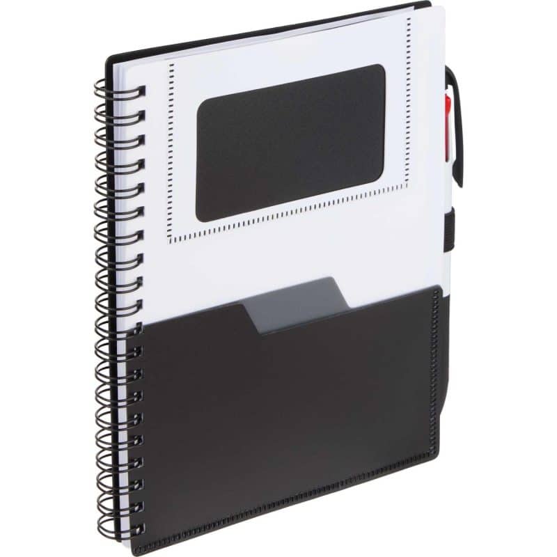 Custom 5" x 7" FSC® Recycled Stash Spiral Notebook - 4