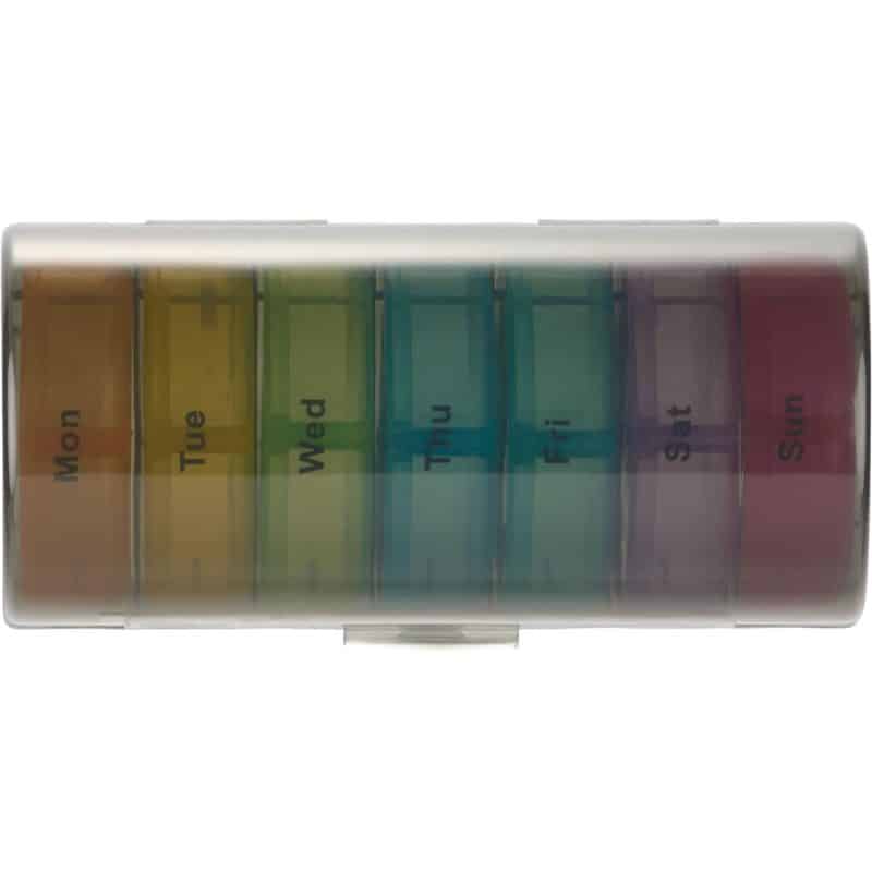 Custom 7 Day Recycled Travel Pill Organizer - 6