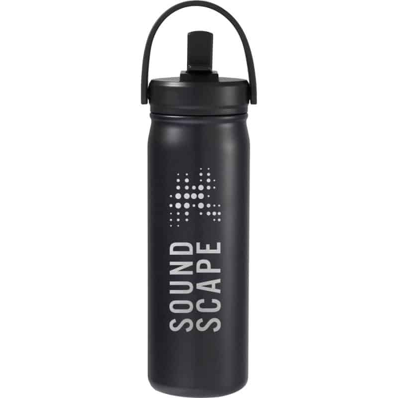 Custom Carpo 20oz Straw lid Vacuum Bottle