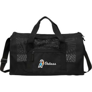 Custom Mesh Recycled Duffle Bag