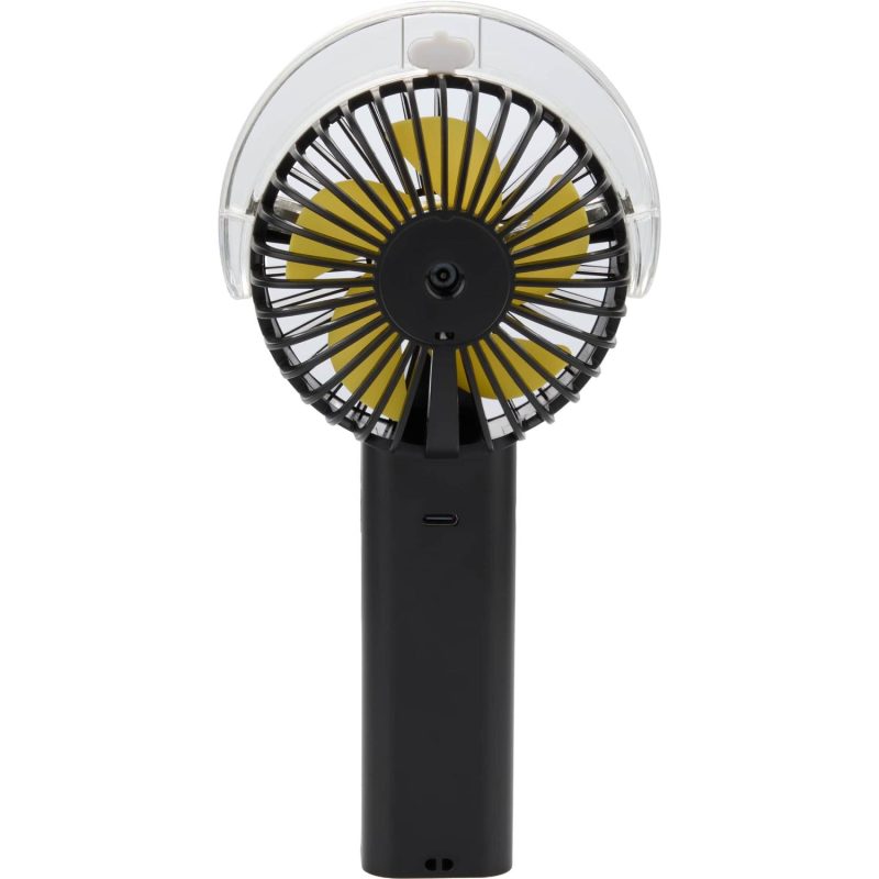 Custom Rechargeable Portable LED Fan with Water Mist - 6