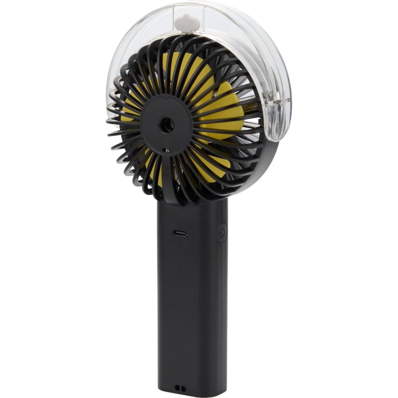 Custom Rechargeable Portable LED Fan with Water Mist - 7