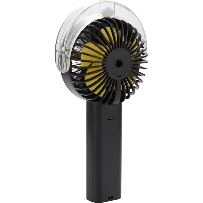 Custom Rechargeable Portable LED Fan with Water Mist - 8