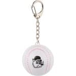 Custom Recycled Baseball SPF15 Lip Balm Keychain