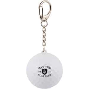 Custom Recycled Golf SPF 15 Lip Balm Keychain