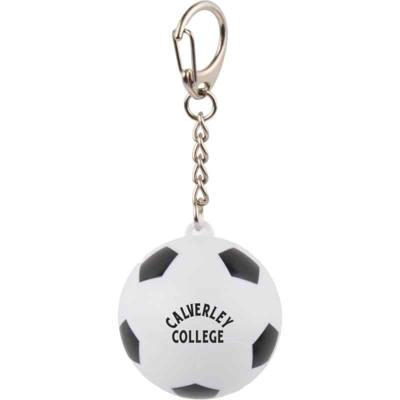 Custom Soccer SPF15 Lip Balm with Keychain - 2