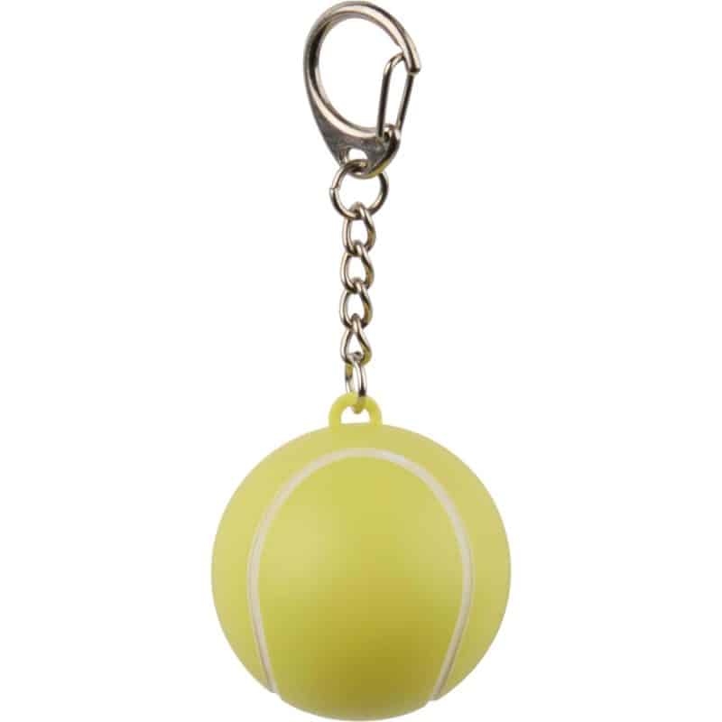 Custom Tennis SPF15 Lip Balm with Keychain - 1