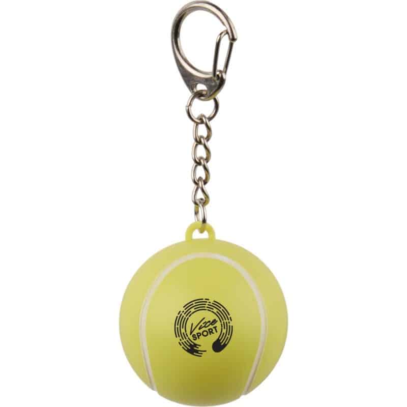 Custom Tennis SPF15 Lip Balm with Keychain