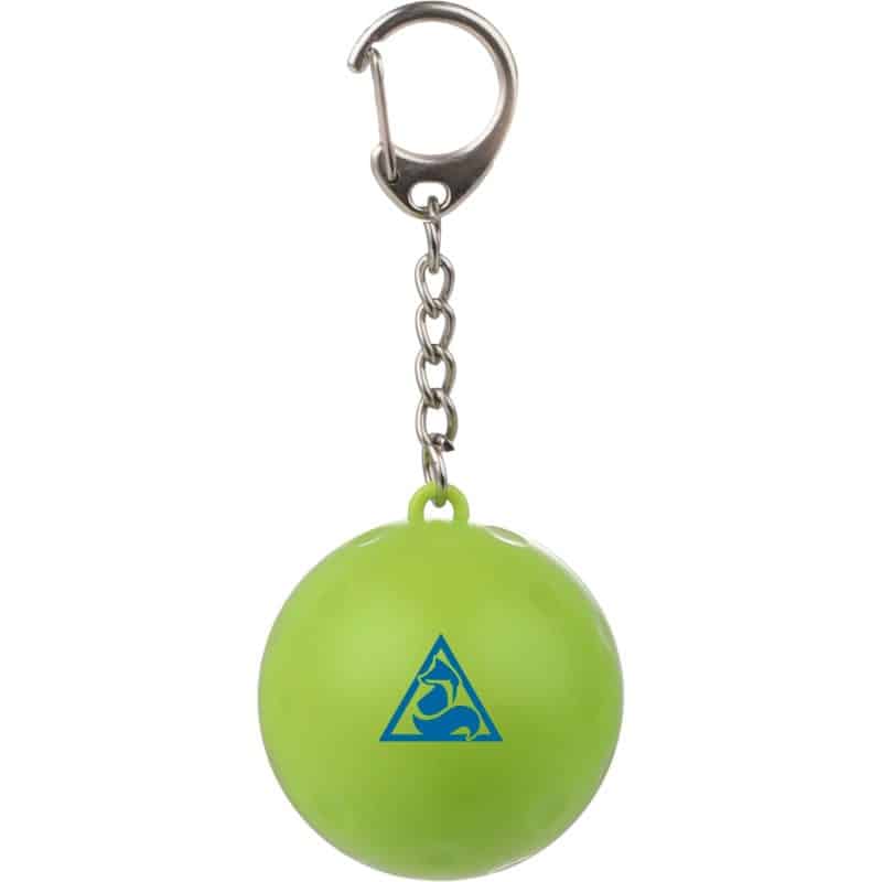 Custom Recycled Pickleball SPF15 Lip Balm Keychain - 3
