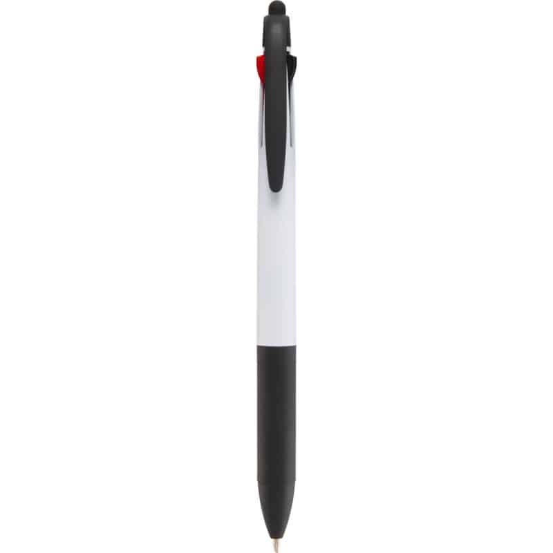 Custom Tri-Color Ink Recycled Stylus Pen - 5