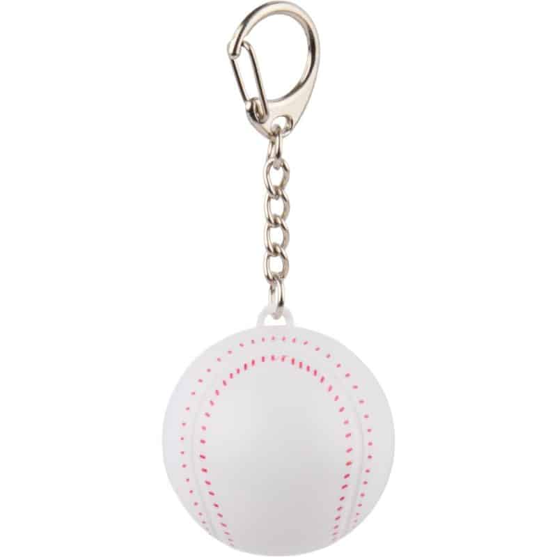 Custom Recycled Baseball SPF15 Lip Balm Keychain - 5