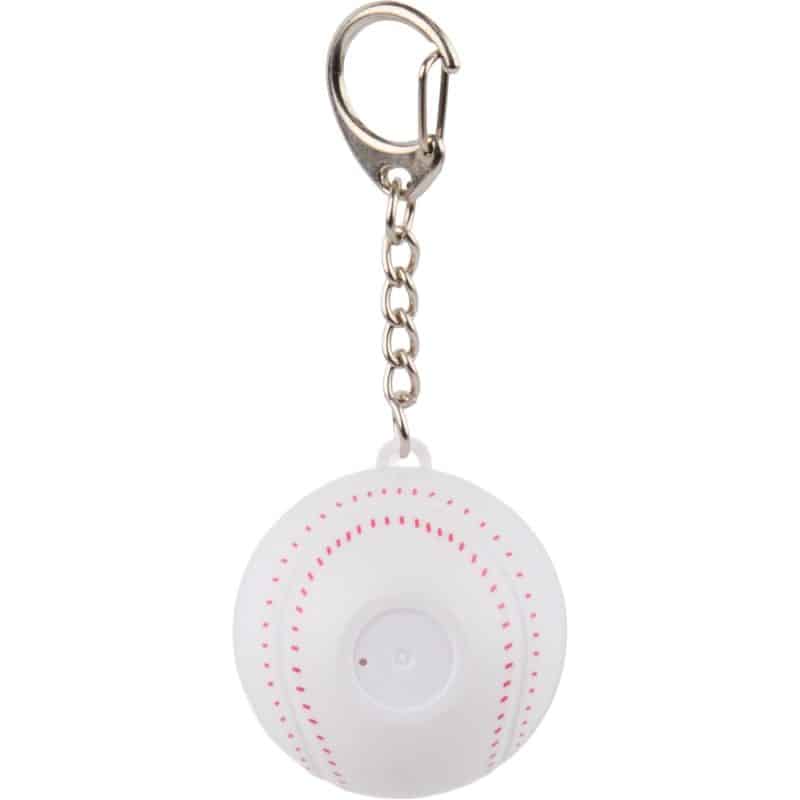 Custom Recycled Baseball SPF15 Lip Balm Keychain - 6