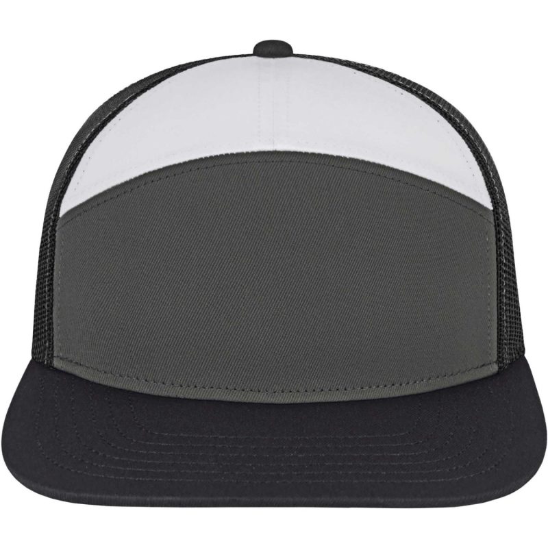 Custom Cap America 7 Panel Trucker Cap - 6