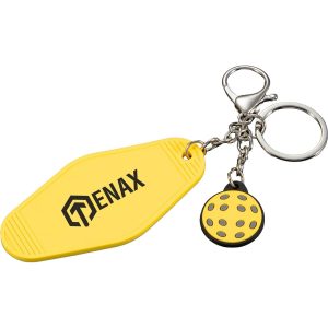 Custom Pickleball Motel Keychain