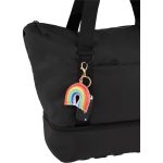 Custom Rainbow Leather Keychain - 5