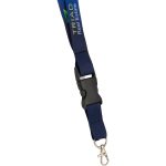 Custom Full Color 1" Lanyard w/ Extension and D-Ring - 2