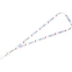 Custom Full Color 3/4" Premium Lanyard w/ Hook - 3