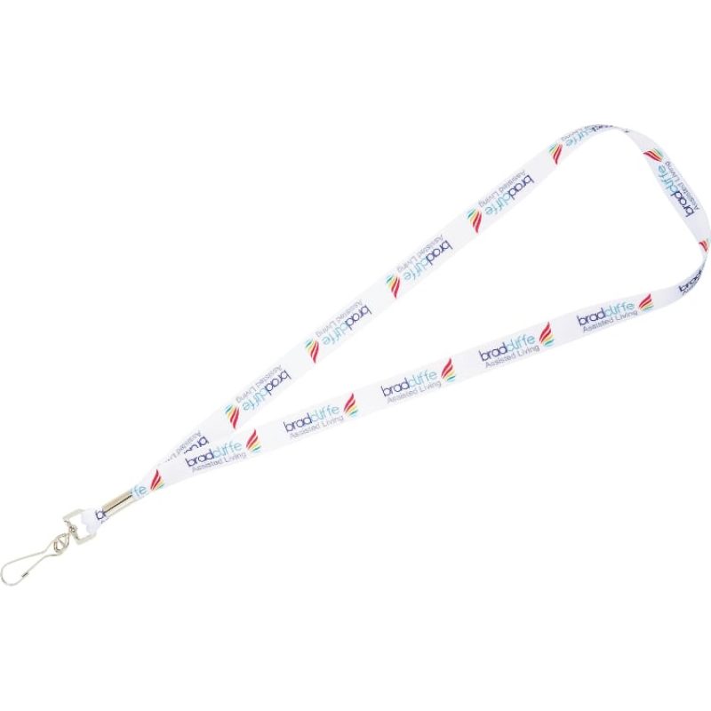 Custom Full Color 3/4" Premium Lanyard w/ Hook - 3
