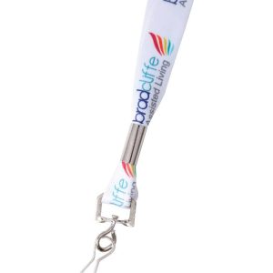 Custom Full Color 3/4" Premium Lanyard w/ Hook