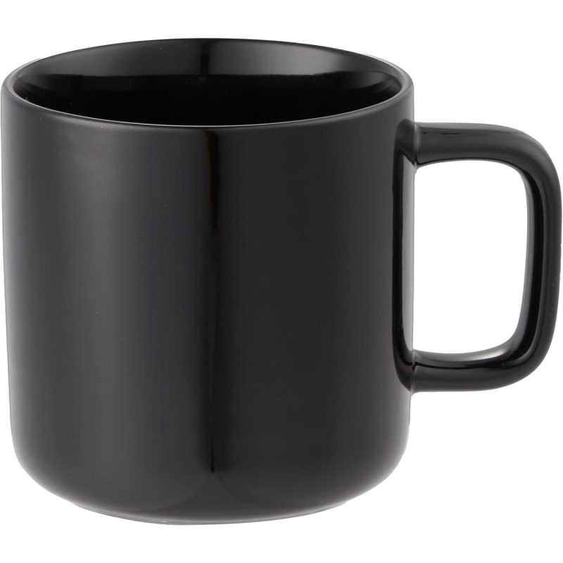 Custom Boulder Ceramic Mug 12 oz. - 6