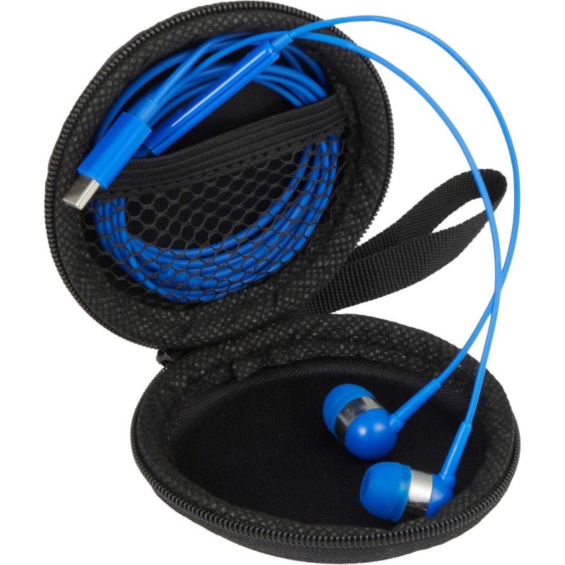 Custom ZipSound USB-C Wired Earbuds with Microphone - 2
