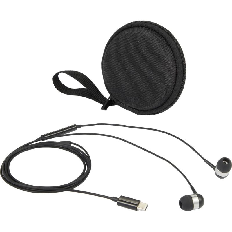 Custom ZipSound USB-C Wired Earbuds with Microphone - 4