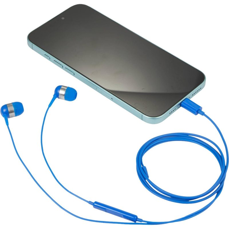 Custom ZipSound USB-C Wired Earbuds with Microphone