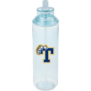 Custom Carol Recycled RPET Sports Bottle w/ Straw 30oz