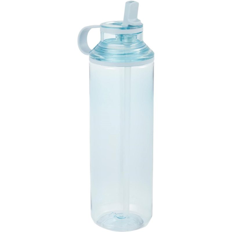 Custom Carol Recycled RPET Sports Bottle w/ Straw 30oz - 5