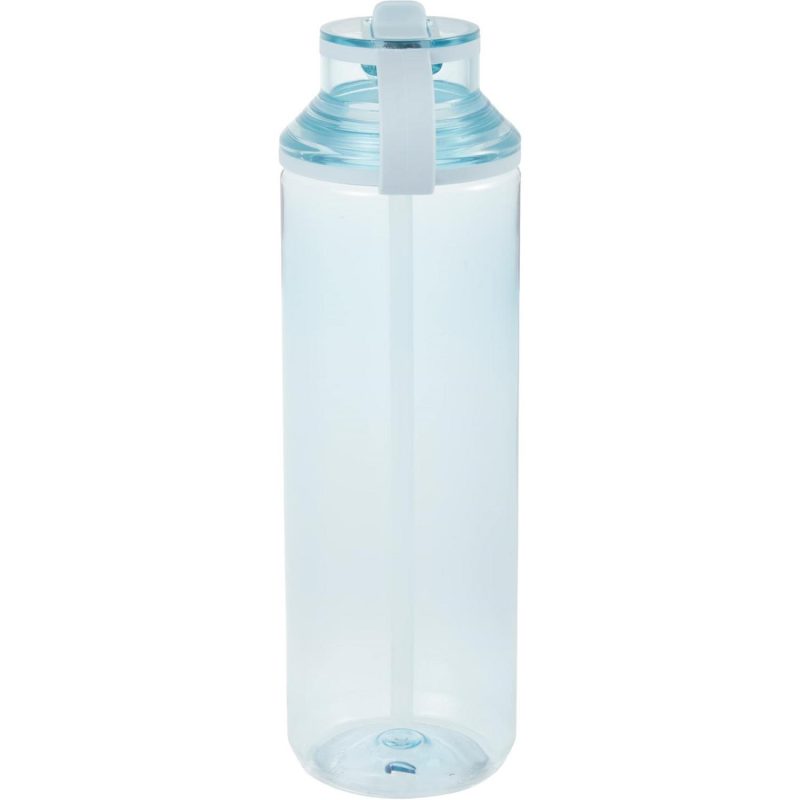 Custom Carol Recycled RPET Sports Bottle w/ Straw 30oz - 6