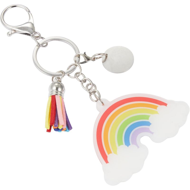 Custom Rainbow Acrylic Keychain - 3