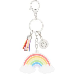 Custom Rainbow Acrylic Keychain