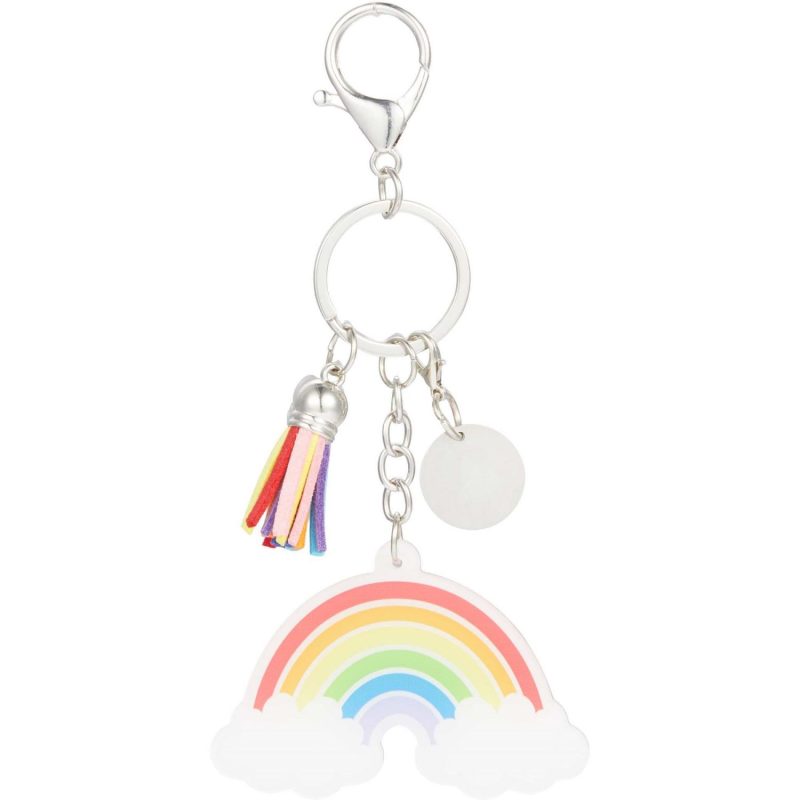 Custom Rainbow Acrylic Keychain - 4