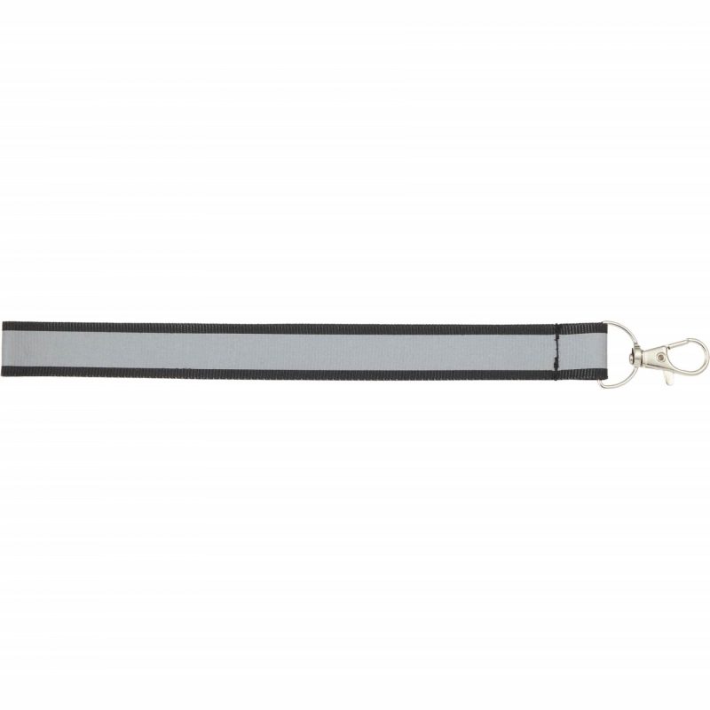 Custom Reflective Recycled Wrist Lanyard - 7