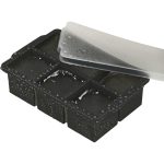 Custom Silicone Ice Cube Tray w/ Lid - 7