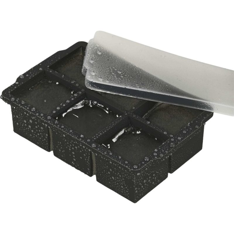 Custom Silicone Ice Cube Tray w/ Lid - 7